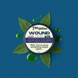 Hiker's Wound Salve- Well, You've Done Something Stupid Again:  For Wounds, Cuts, Bruises, Raw Skin, ect.