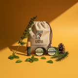 The Hairy Gnome-Organic Hiker Ointments | 3 pc. Hiker's Set | Plastic Free | Made in The U.S.A. | Give a Sh$t About Nature |