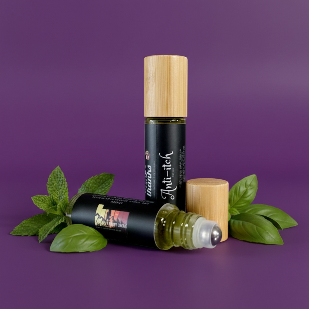 The Hairy Gnome's Anti-Itch Roller Bottle (2pk.) | Natural Treatment for Bug Bites | Itch Relief Treatment