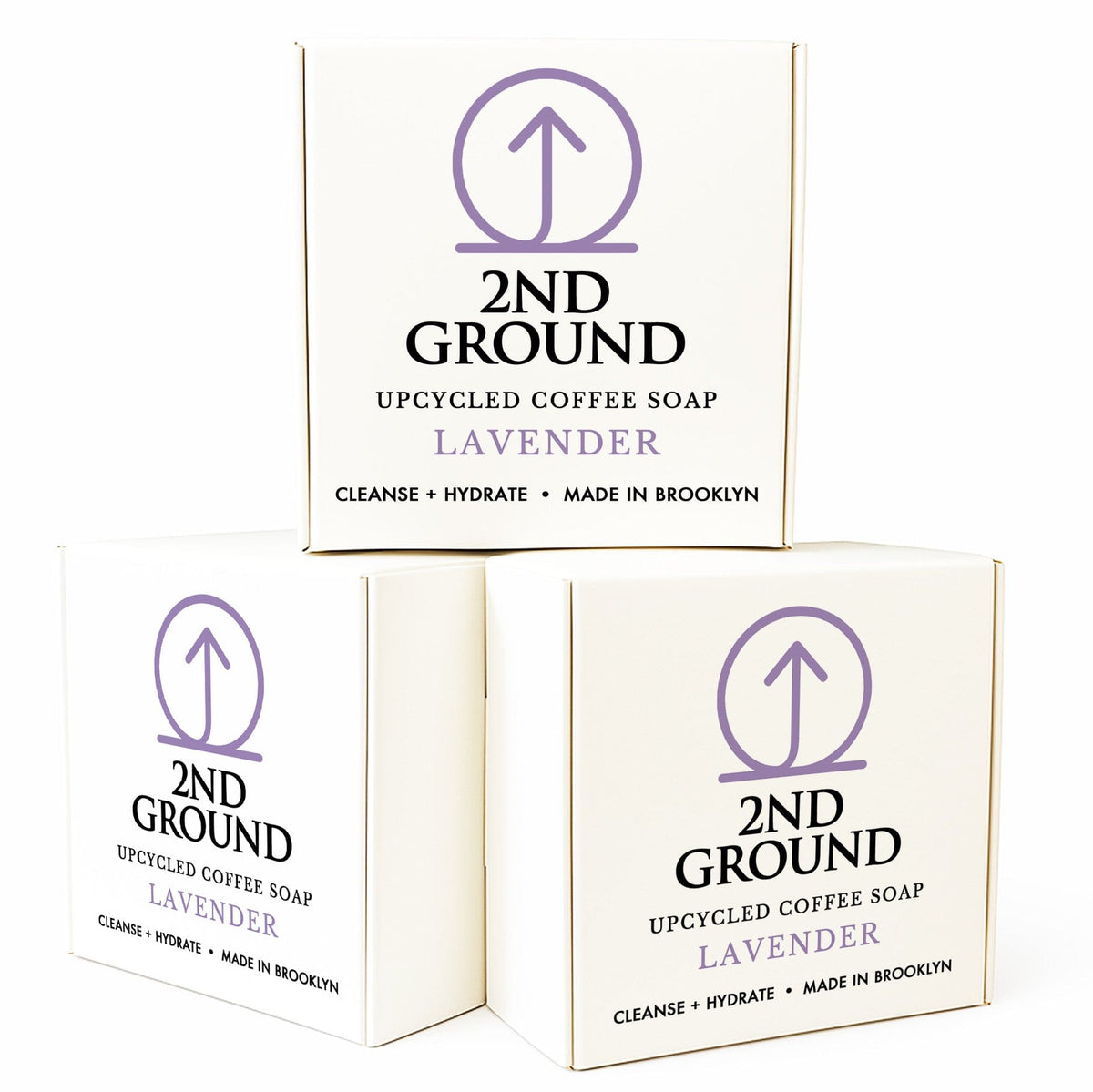 3-Bar Pack — Upcycled Coffee Soap Set